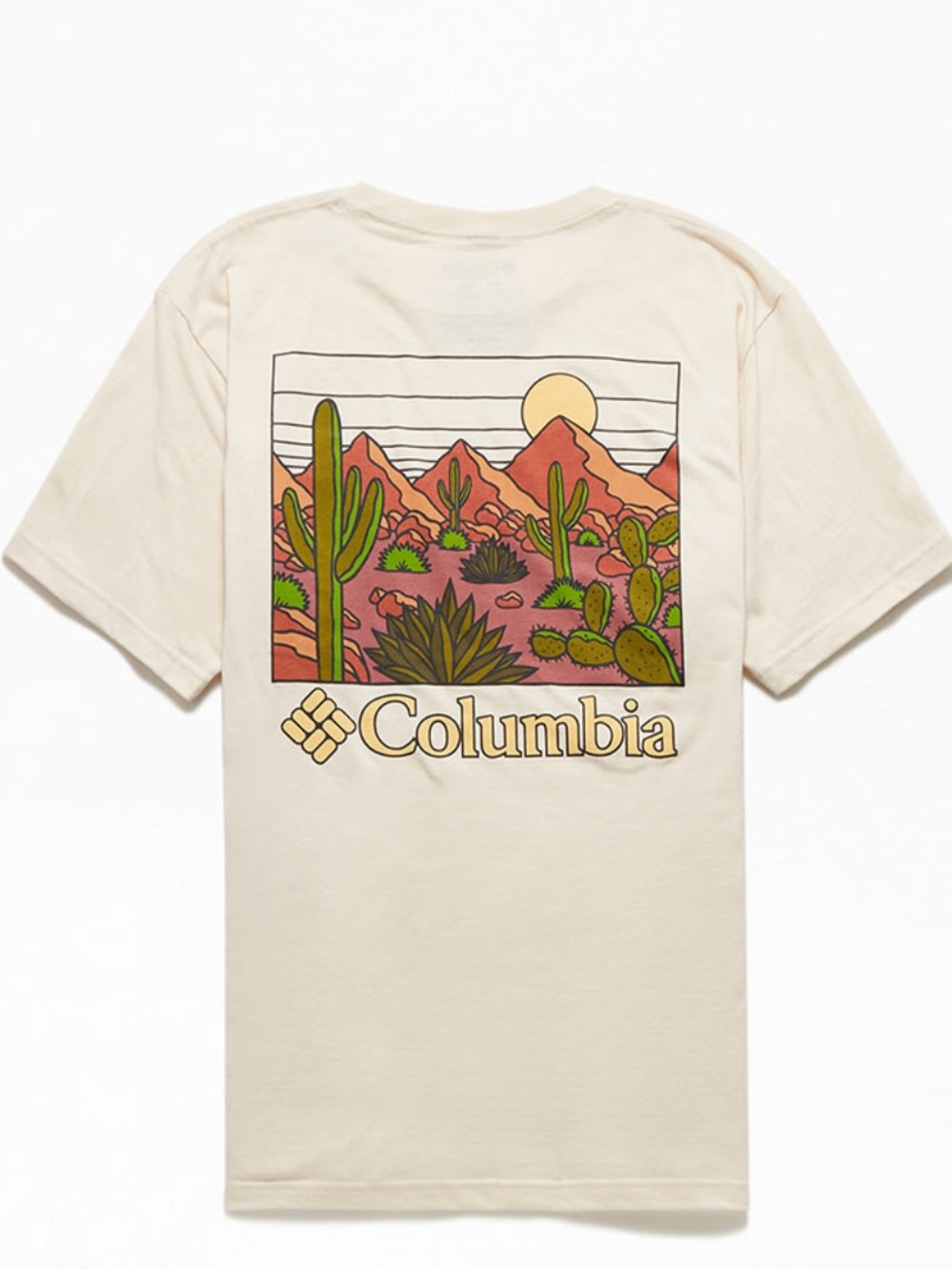 Columbia Saguaro Distressed Cactus Desert Tee